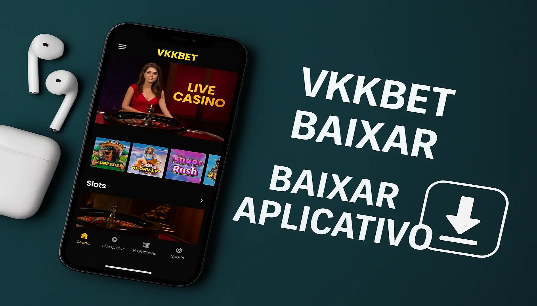 Baixar o VKKBET Cassino App