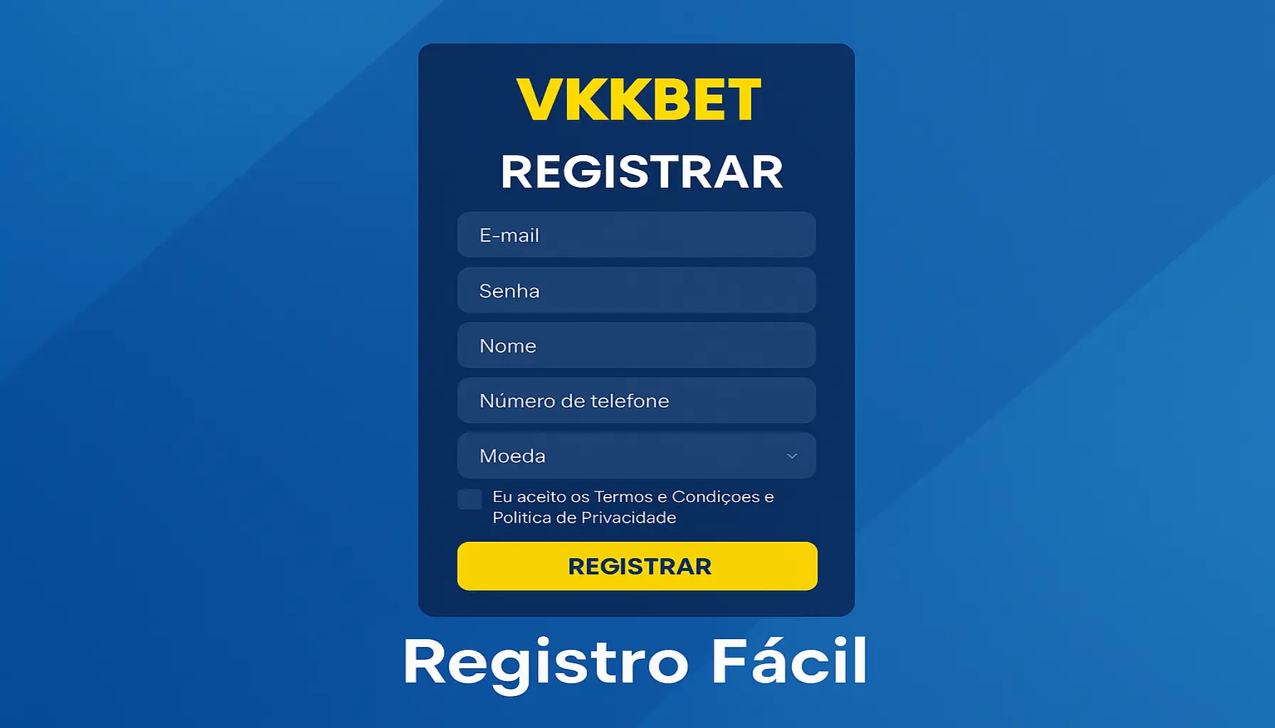 Não Perca tempo, o rRgistro na site VKKBET
